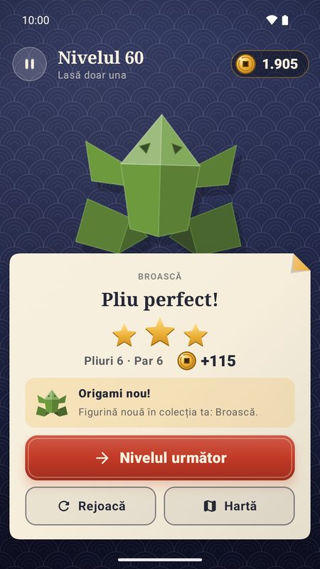 1B Fold: Pliere perfectă