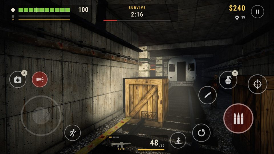 1B Zombie Hunter: Subway station